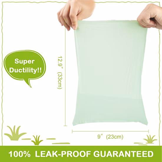PLA+Pbat/amido de milho biodegradável e compostável Compras/Lixo/Correio/Poly Mailer/Zip